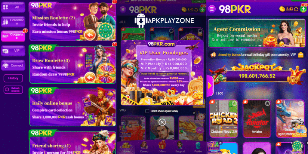  98PKR Game download