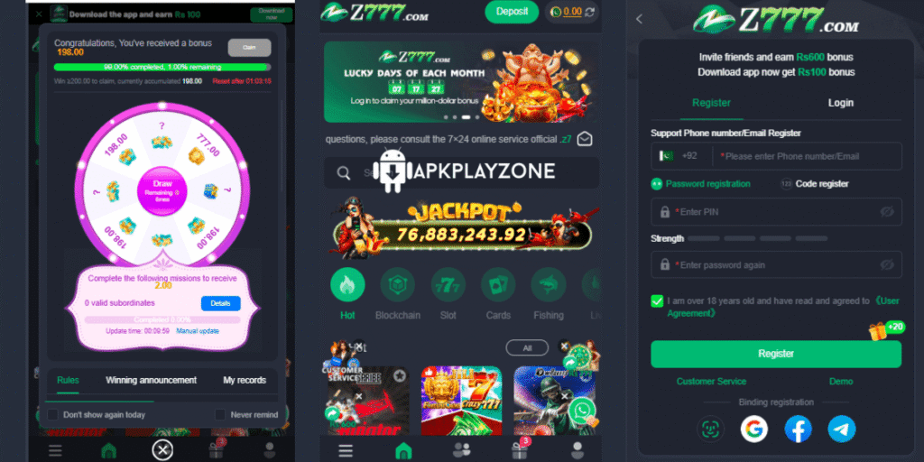 z777 game